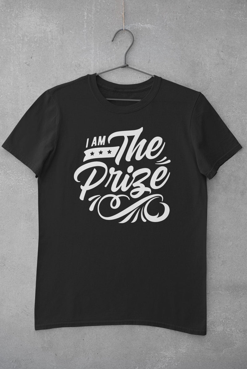 I Am The Prize Unisex T-Shirt Lifestyle by Suncera