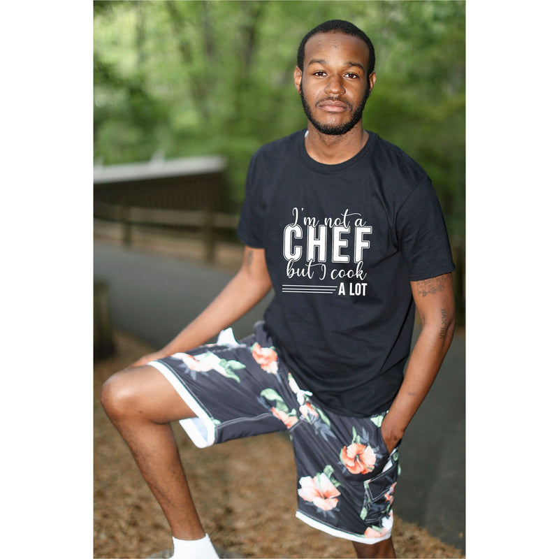 I'm Not a Chef But I Cook a Lot Unisex T-Shirt Lifestyle by Suncera