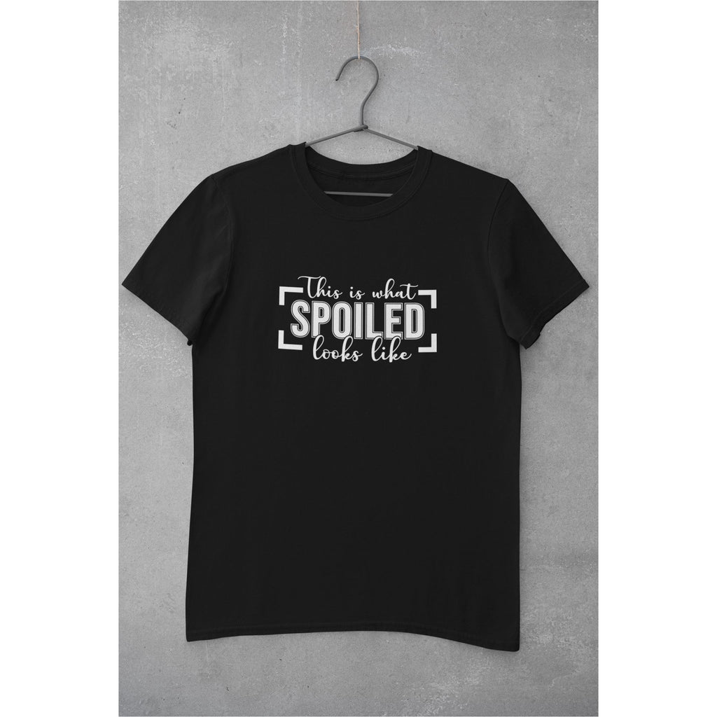 This is What Spoiled Looks Like Unisex T-Shirt Lifestyle by Suncera