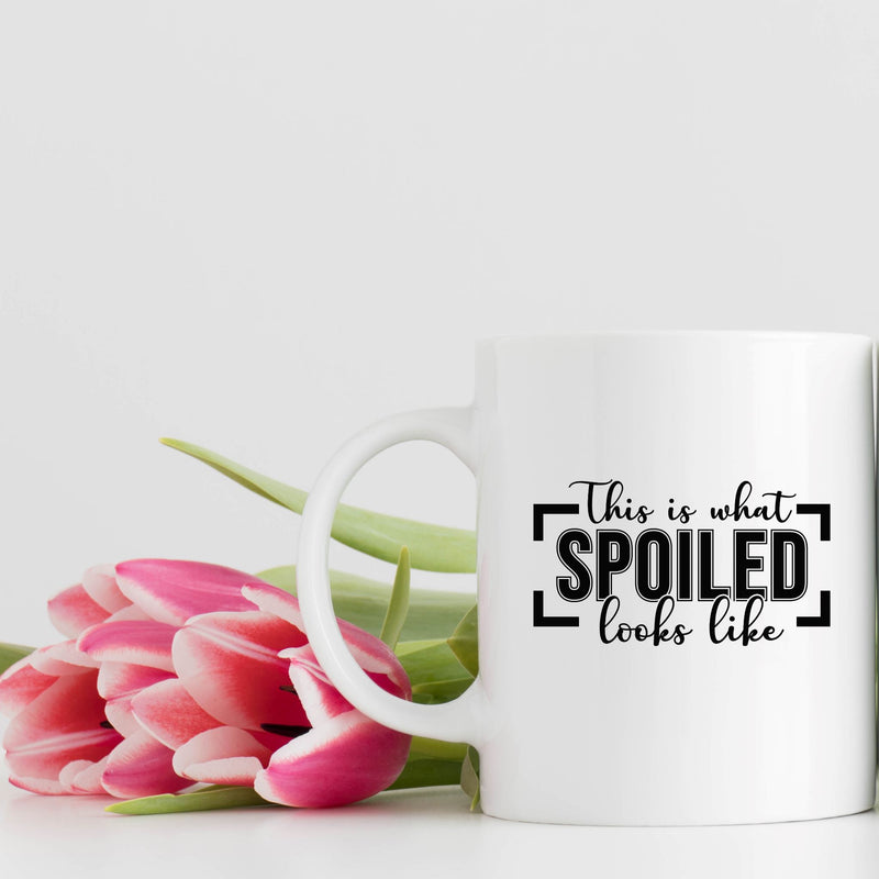 This Is What Spoiled Looks Like 15 oz Mug Lifestyle by Suncera