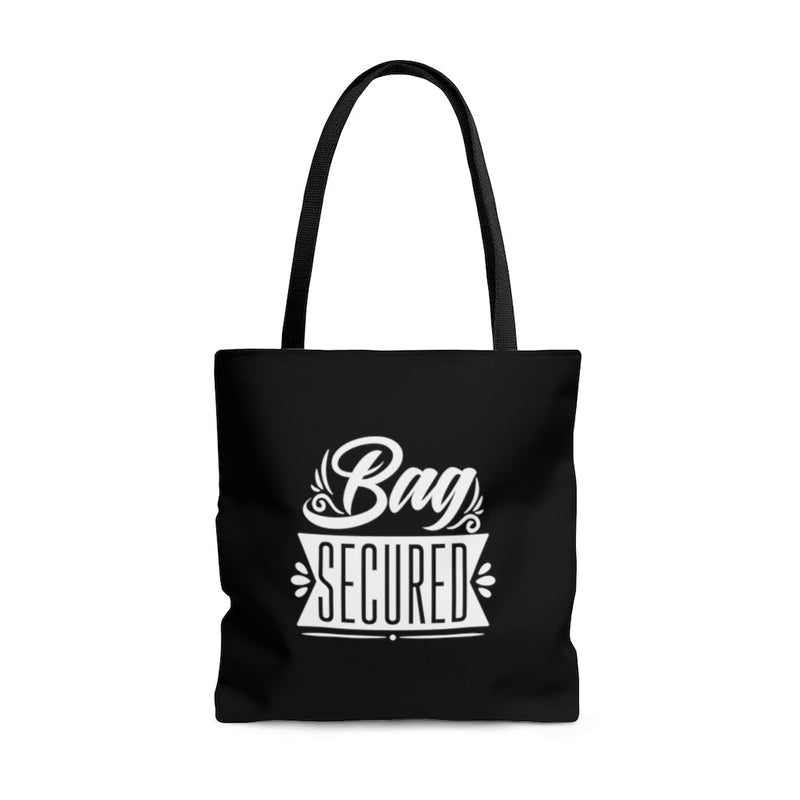Bag Secured Black Tote Bag Lifestyle by Suncera