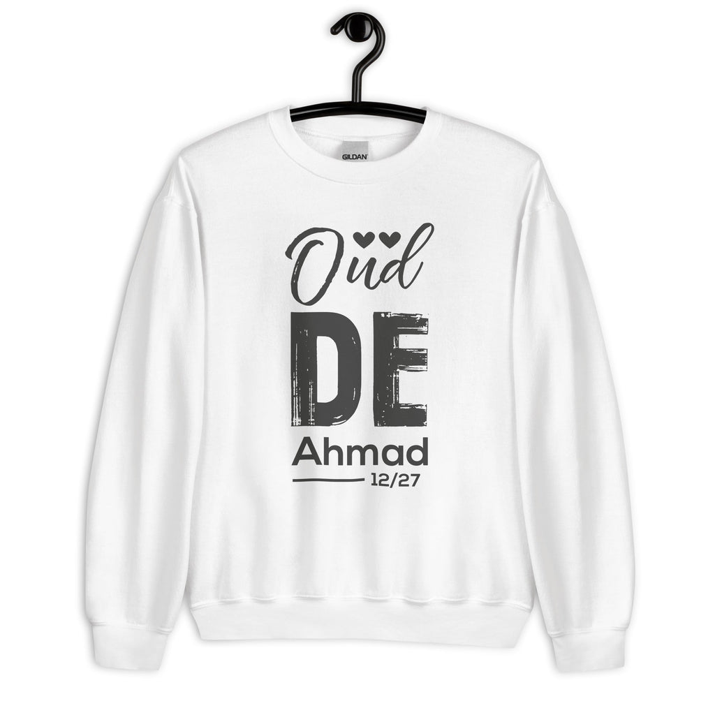 Oud De Ahmad Unisex Sweatshirt Lifestyle by Suncera