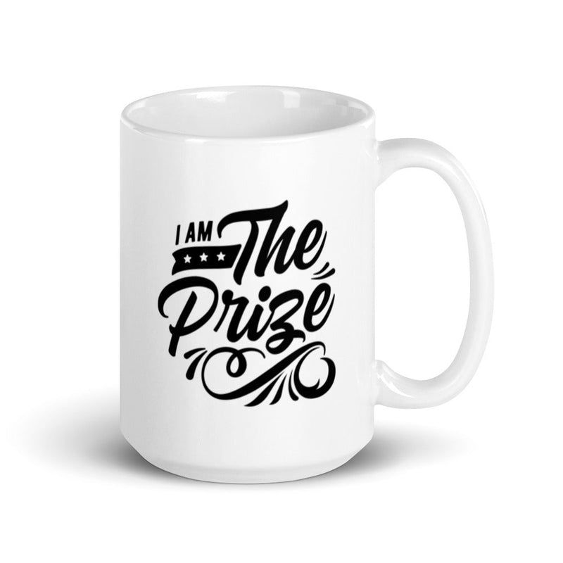 I Am The Prize 15 oz Mug Lifestyle by Suncera