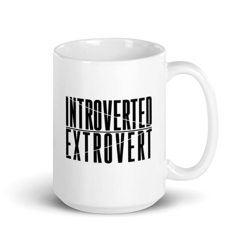 Introverted Extrovert 15 oz Mug Lifestyle by Suncera